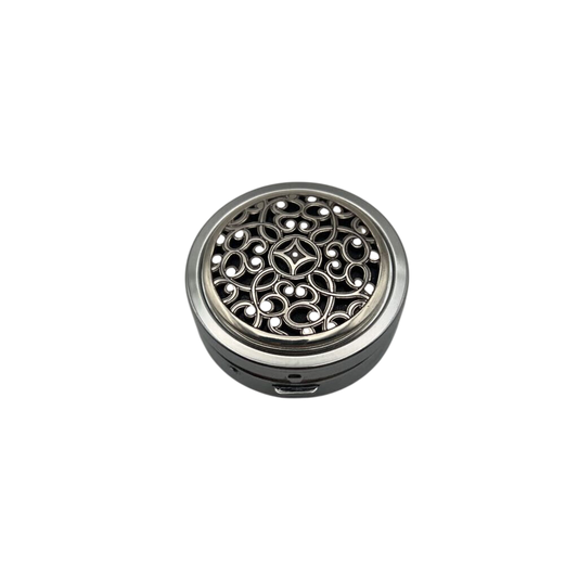 Brighton Silver Swirl Small Pill Box