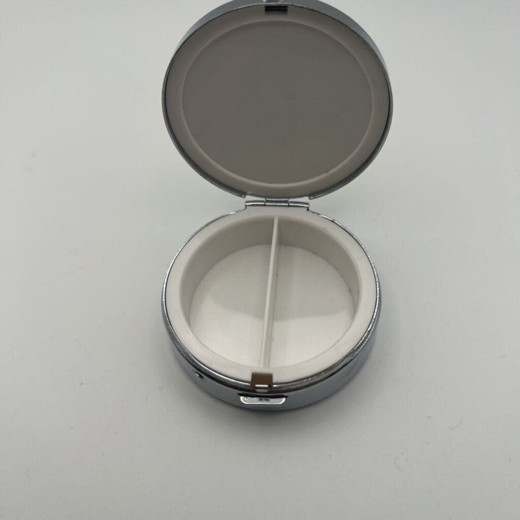 Brighton Silver Swirl Small Pill Box