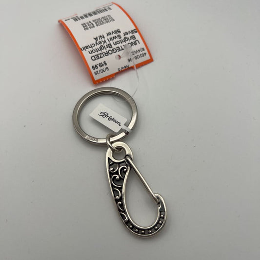 Brighton Silver Swirl Keychain