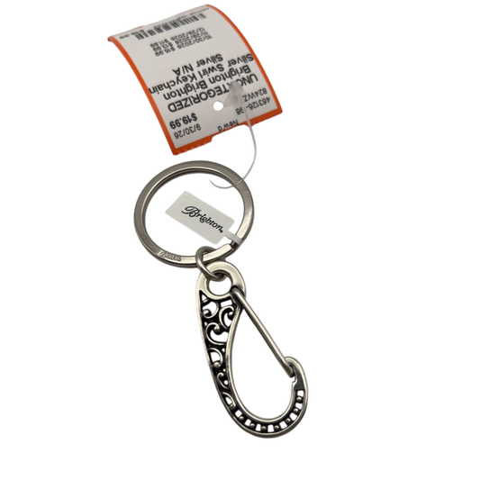 Brighton Silver Swirl Keychain
