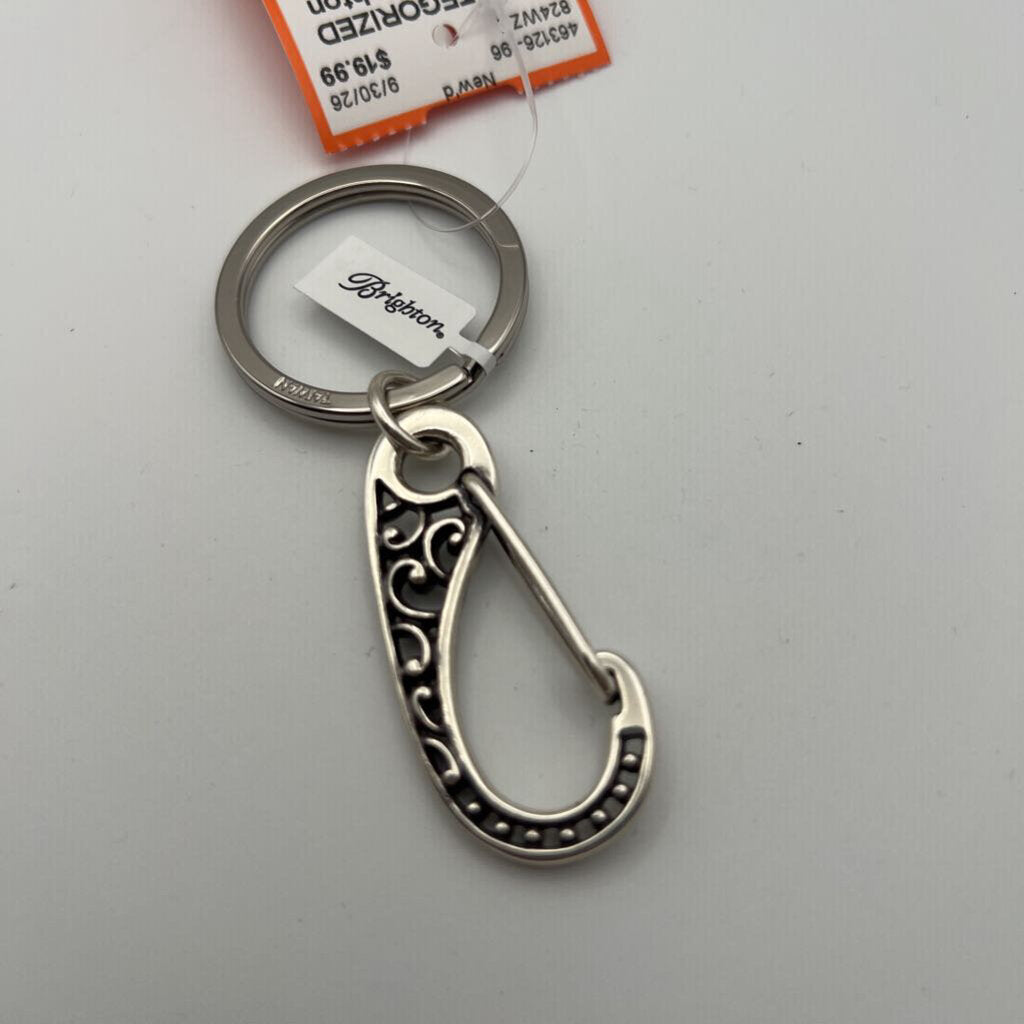 Brighton Silver Swirl Keychain