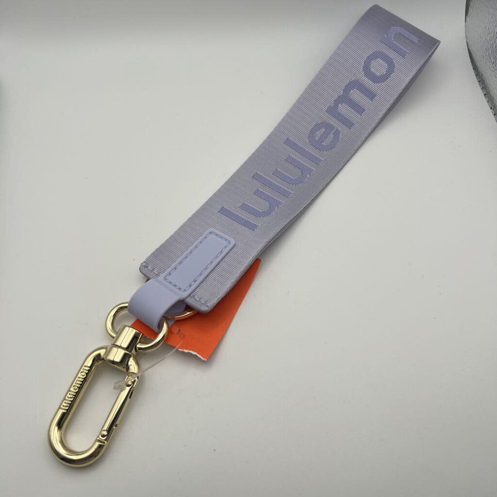 Lululemon Purple Never Lost Keychain