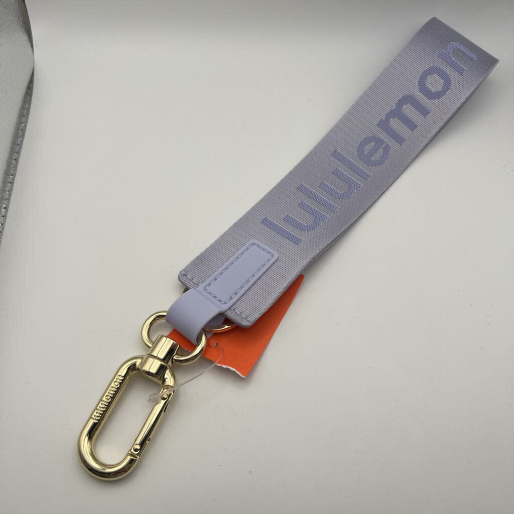 Lululemon Purple Never Lost Keychain