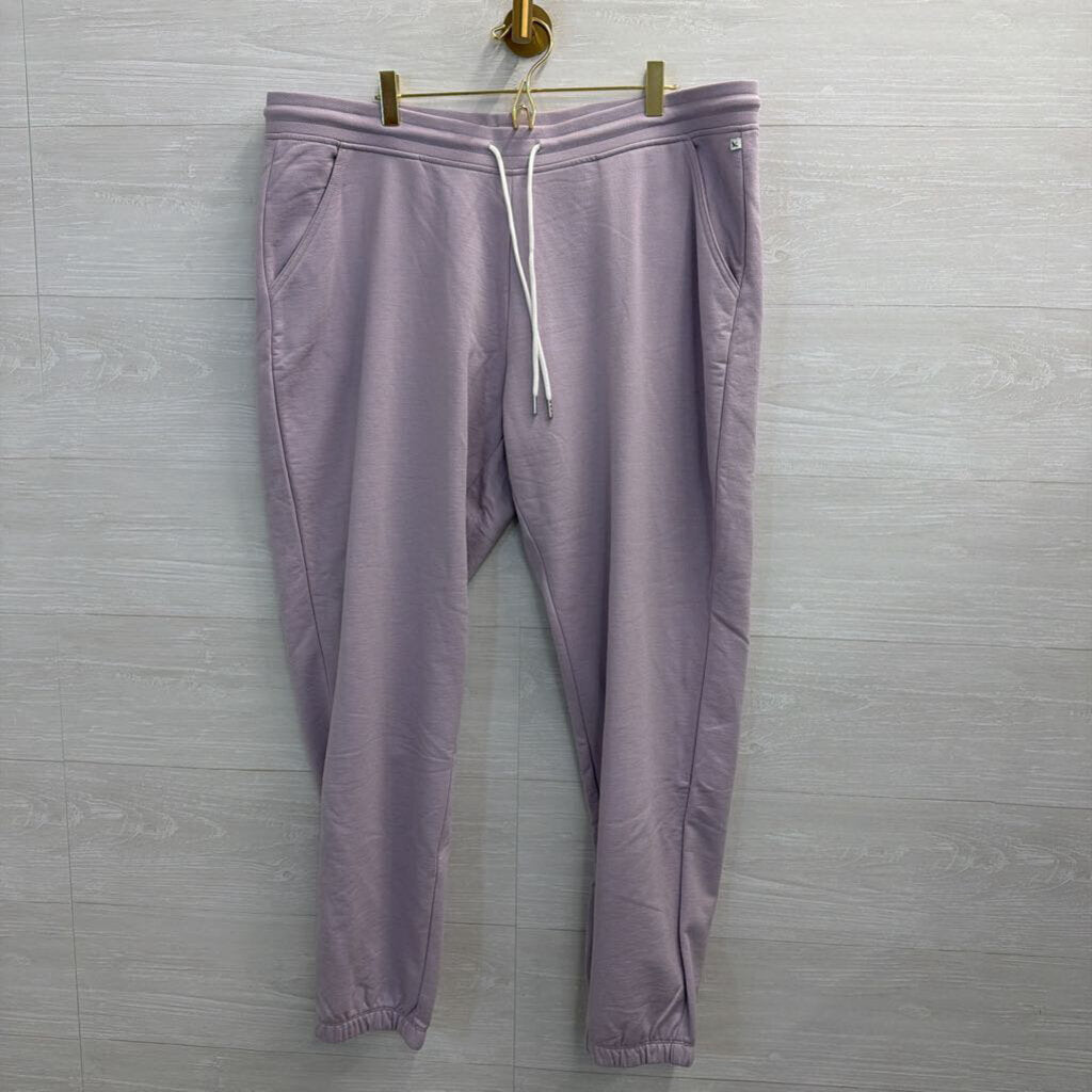 Eddie Bauer Purple Camp Fleece Joggers Extra Large