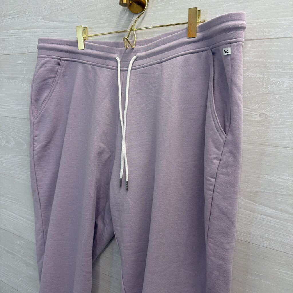 Eddie Bauer Purple Camp Fleece Joggers Extra Large