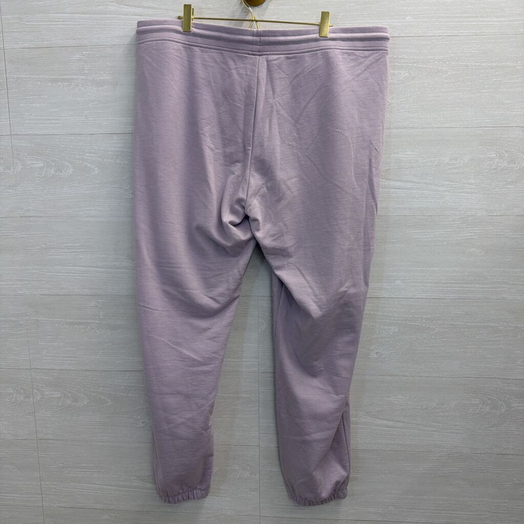 Eddie Bauer Purple Camp Fleece Joggers Extra Large