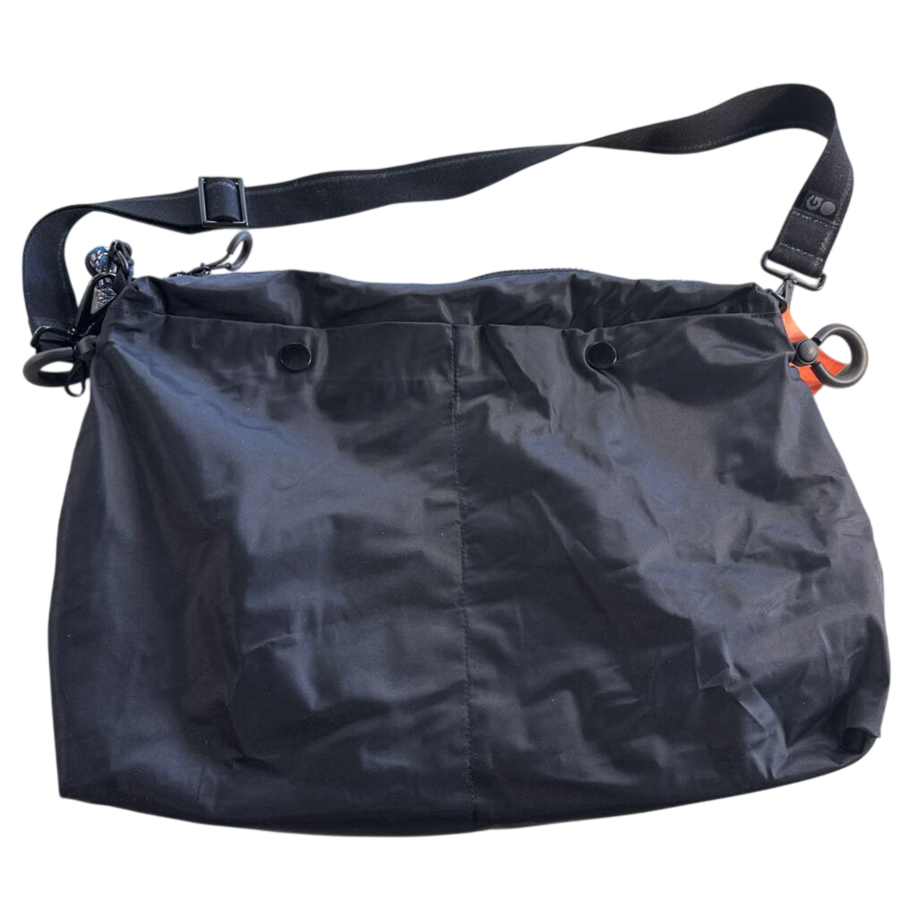 Hobo Black Nylon The Big Draw Crossbody Purse