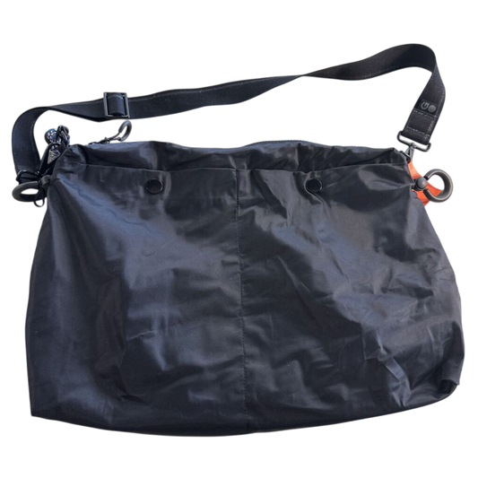Hobo Black Nylon The Big Draw Crossbody Purse