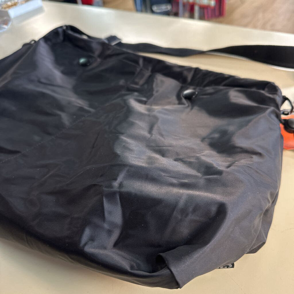 Hobo Black Nylon The Big Draw Crossbody Purse