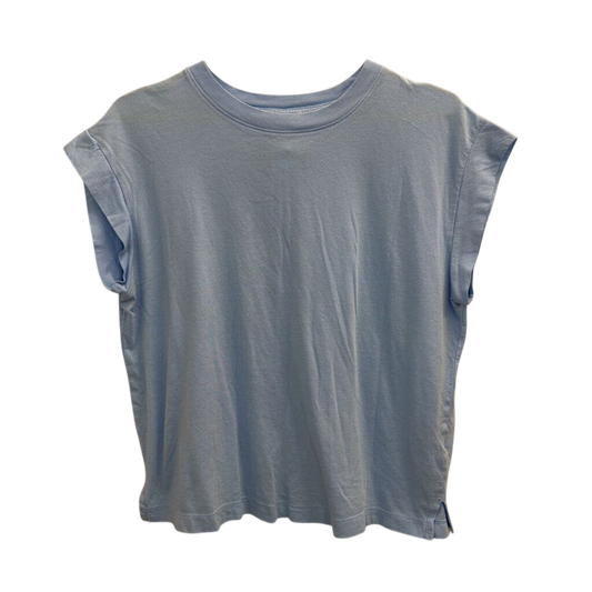 Blue Short Sleeve Top Medium