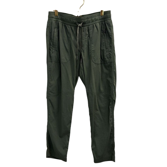 LL Bean Green Pull On Pants Small Petite
