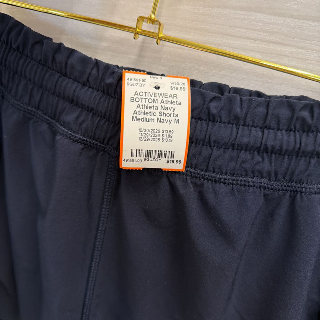 Athleta Navy Athletic Shorts Medium