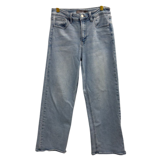 Just USA Light Wash Wide Leg Jeans 27