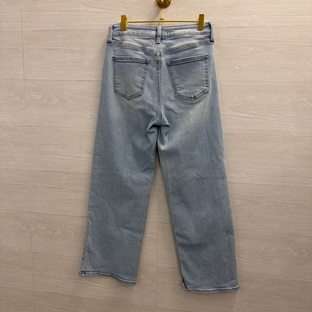 Just USA Light Wash Wide Leg Jeans 27
