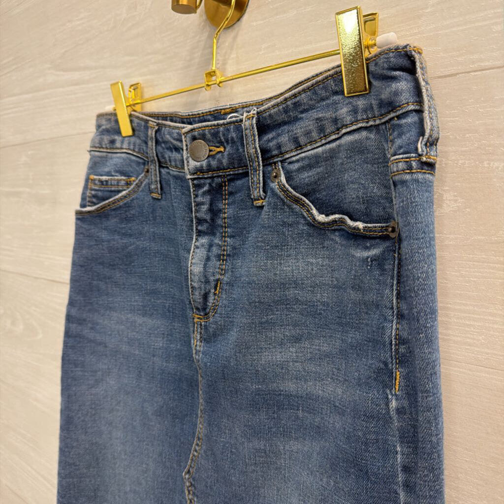 Medium Wash Denim Skirt 27