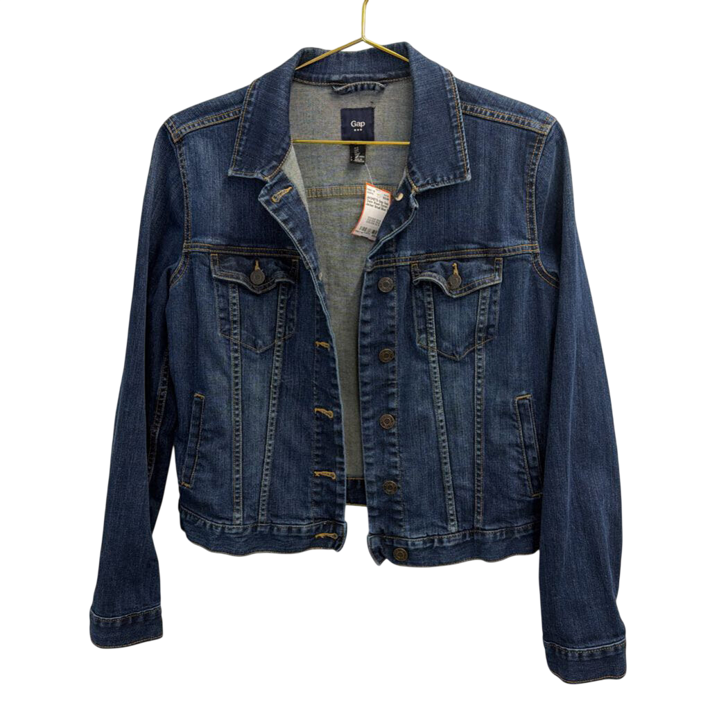 Gap Dark Wash Denim Jacket Small