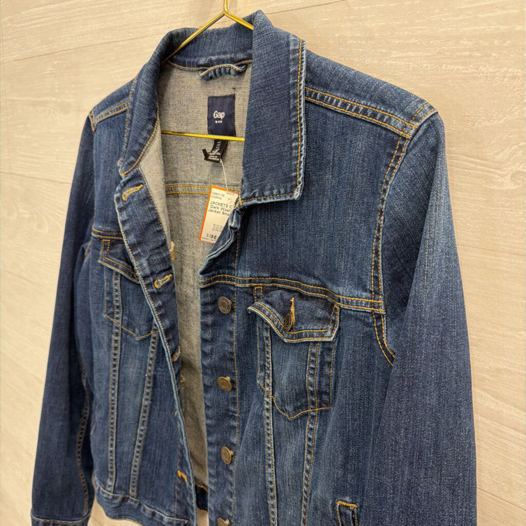 Gap Dark Wash Denim Jacket Small