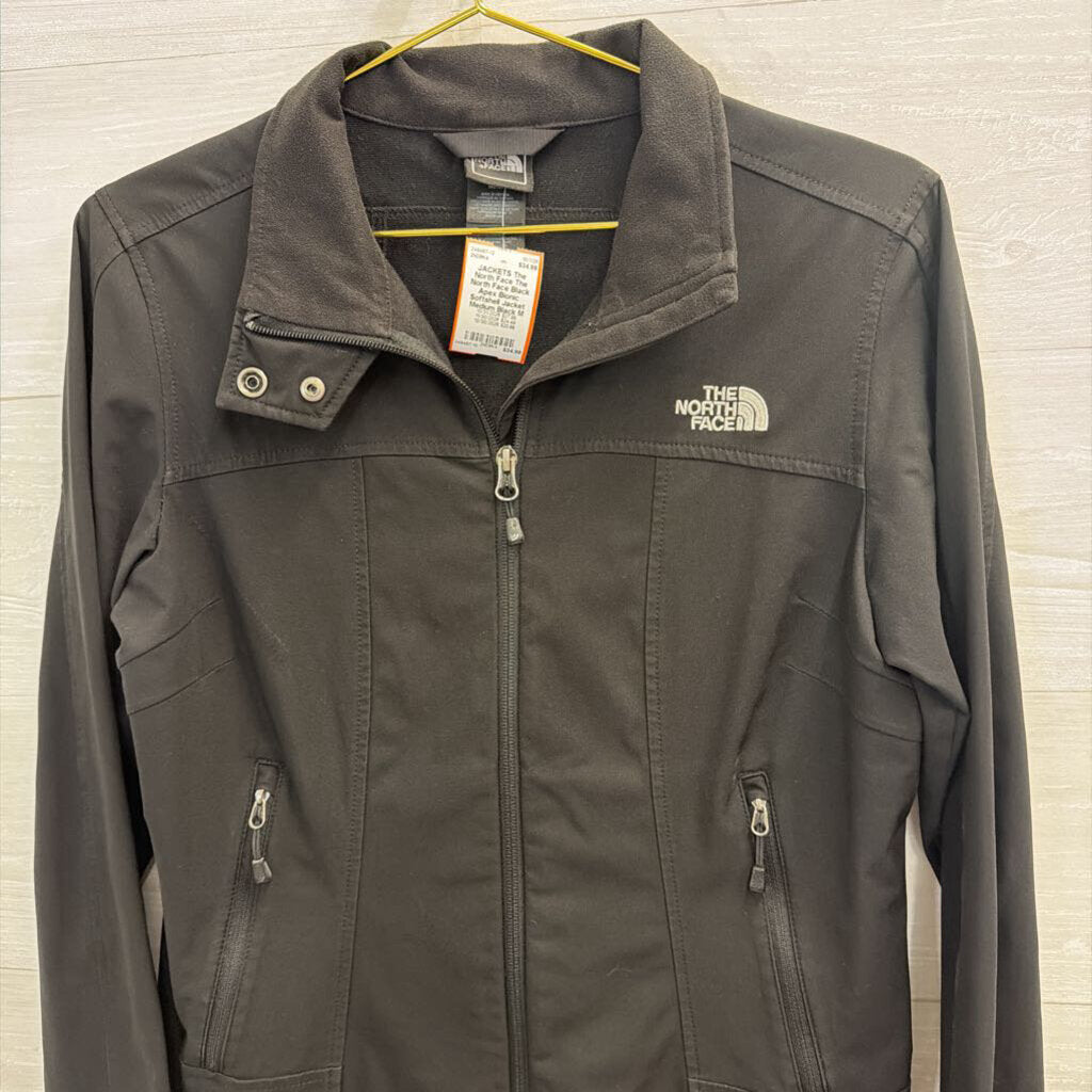The North Face Black Apex Bionic Softshell Jacket Medium