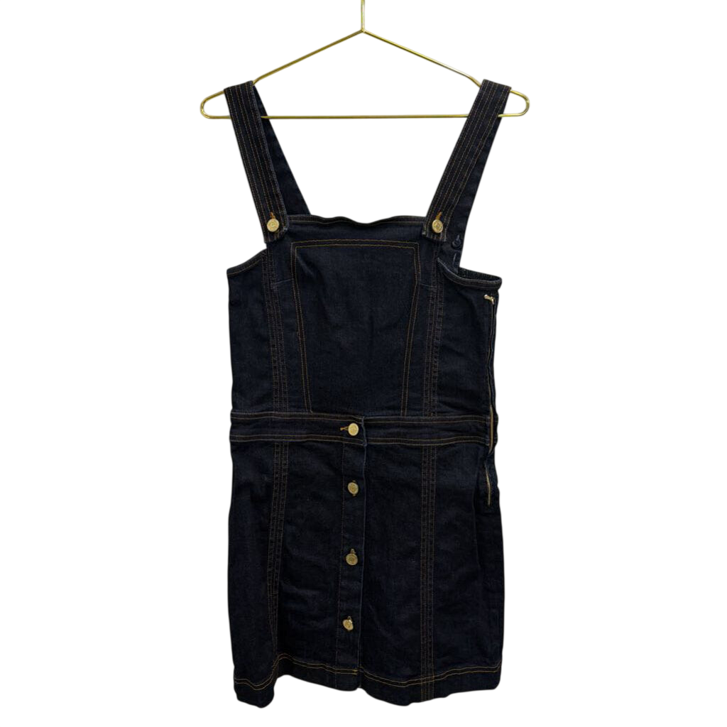 7 For All Mankind Dark Wash Overall Dress Extra Small