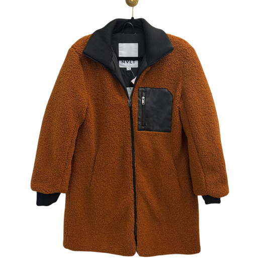 NVLT Brown/ Black Teddy Jacket Medium