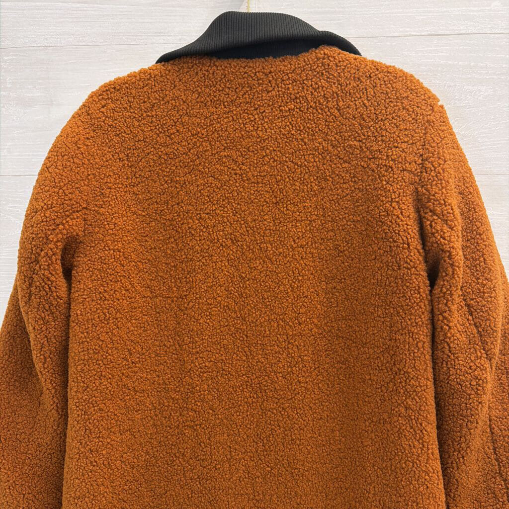 NVLT Brown/ Black Teddy Jacket Medium