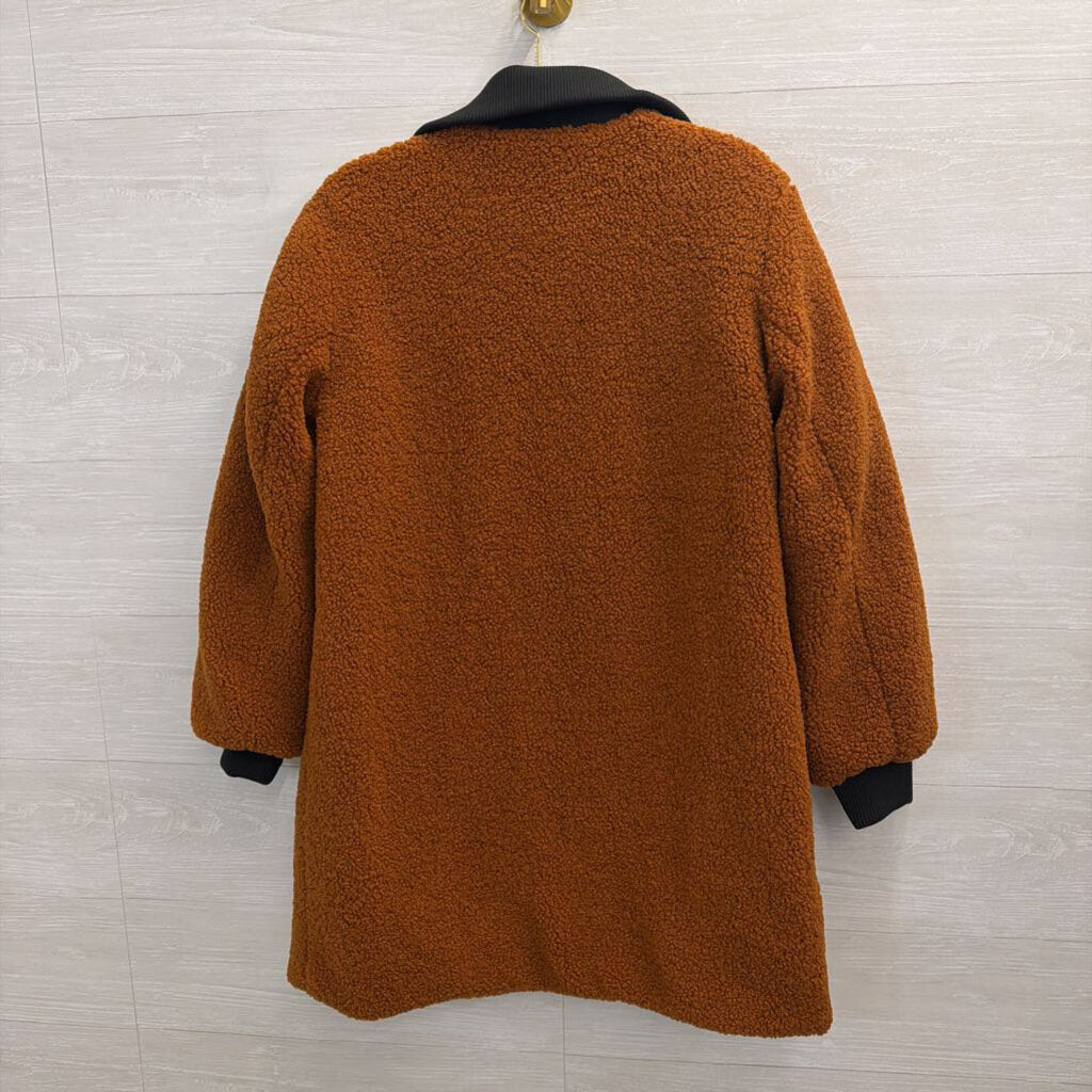 NVLT Brown/ Black Teddy Jacket Medium