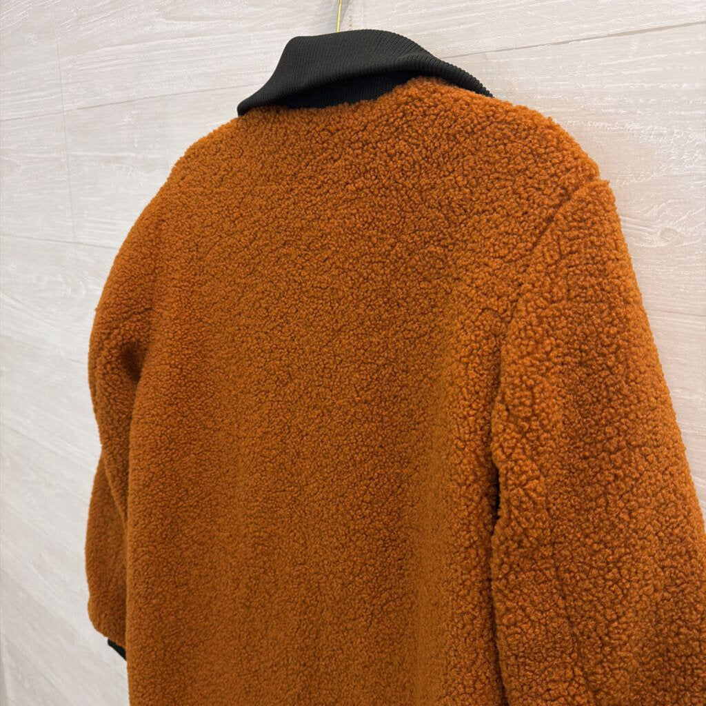 NVLT Brown/ Black Teddy Jacket Medium