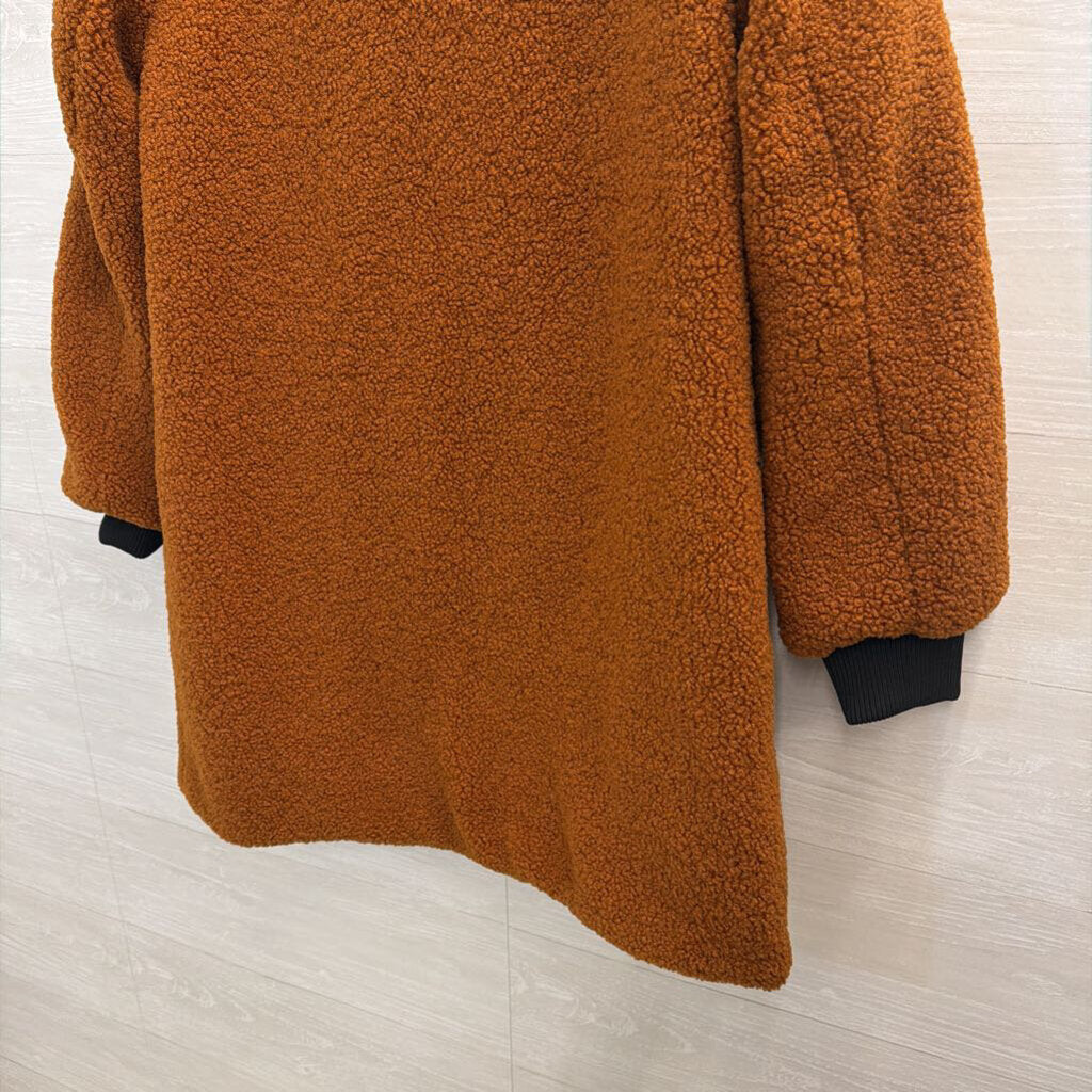 NVLT Brown/ Black Teddy Jacket Medium