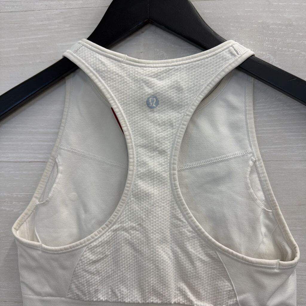Lululemon White Sports Bra 6