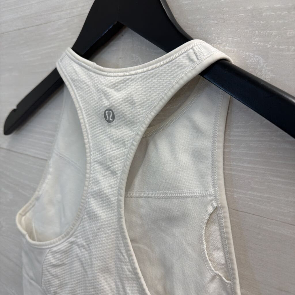Lululemon White Sports Bra 6