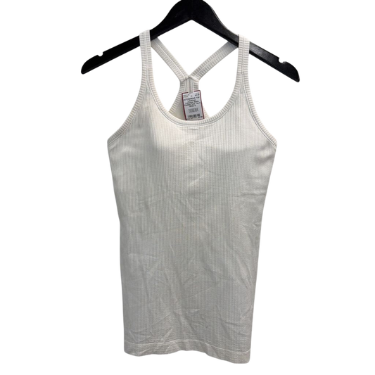 Lululemon White Padded Tank Top 8