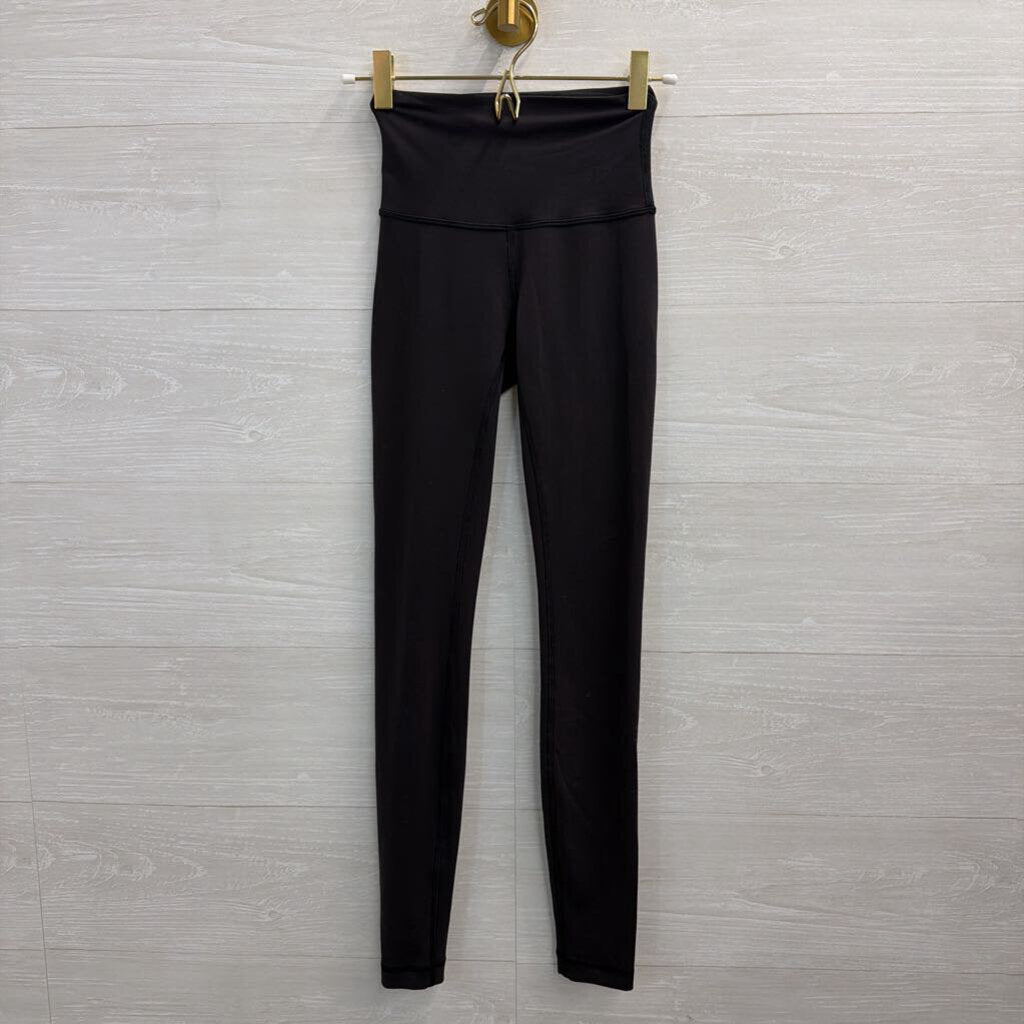 Lululemon Black Athletic Leggings 0