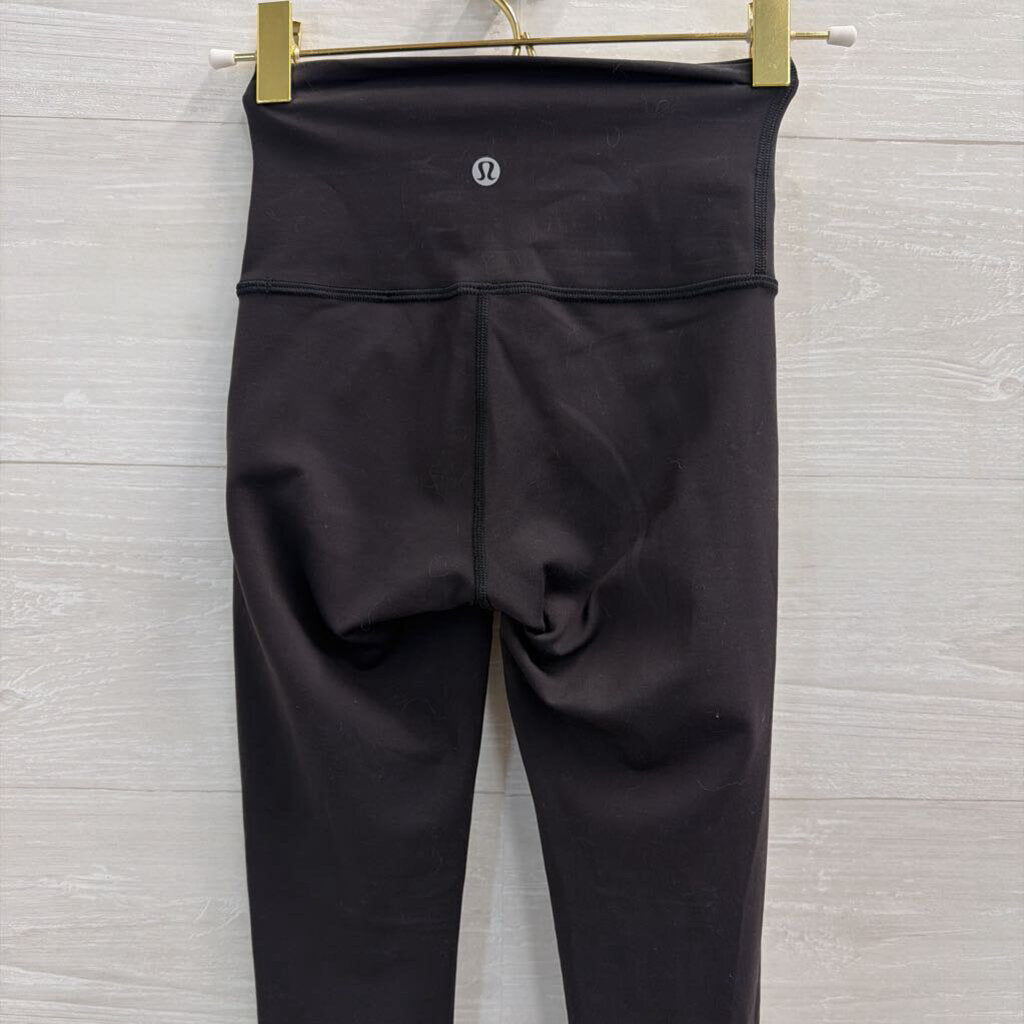 Lululemon Black Athletic Leggings 0