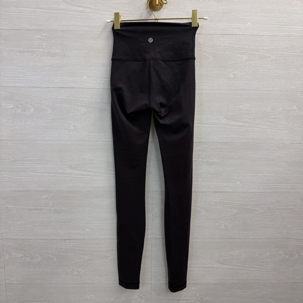 Lululemon Black Athletic Leggings 0