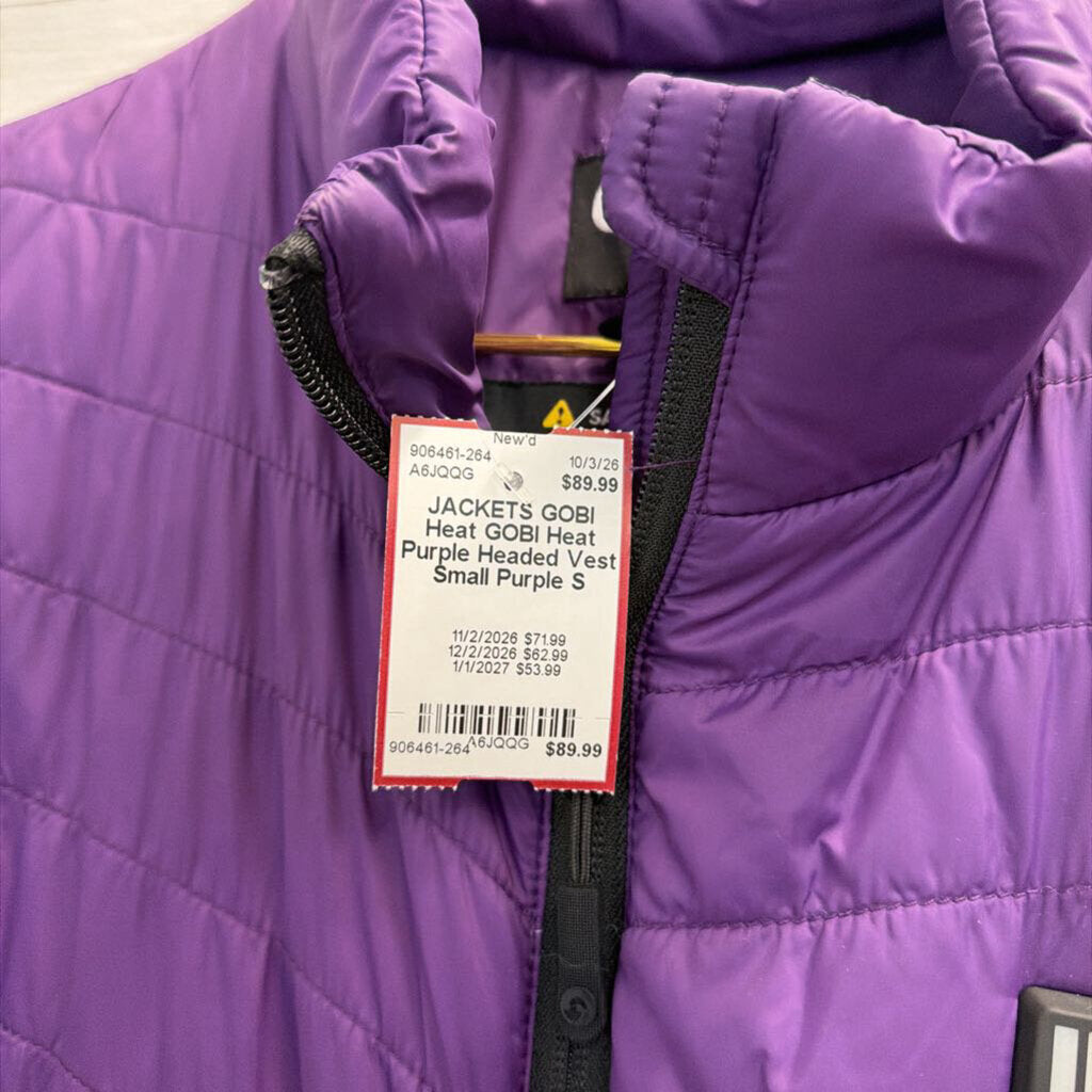 GOBI Heat Purple Headed Vest Small