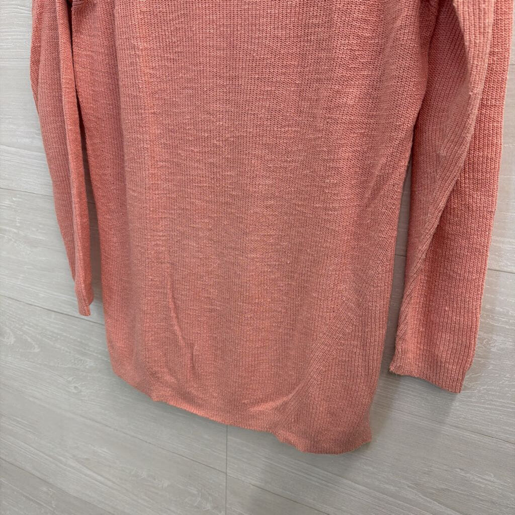 Banana Republic Pink Knit Long Sleeve Top Extra Small