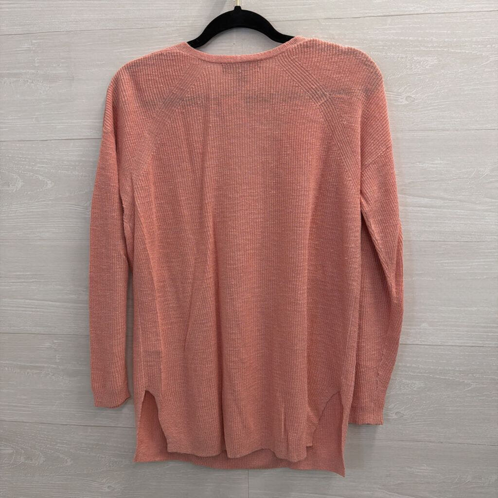 Banana Republic Pink Knit Long Sleeve Top Extra Small