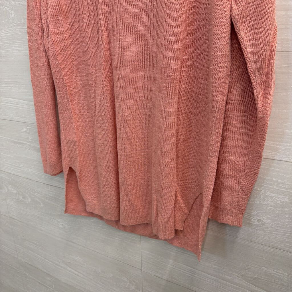 Banana Republic Pink Knit Long Sleeve Top Extra Small