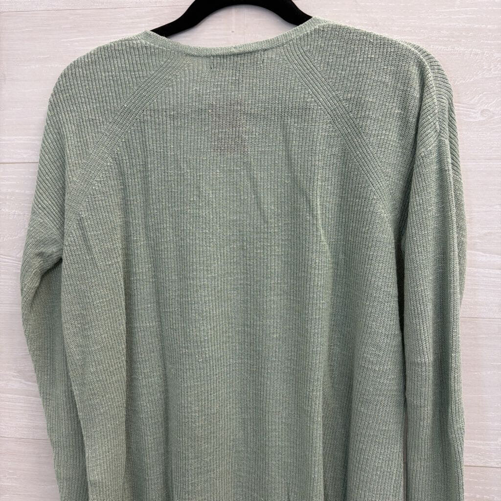 Banana Republic Green Knit Long Sleeve Top Extra Small