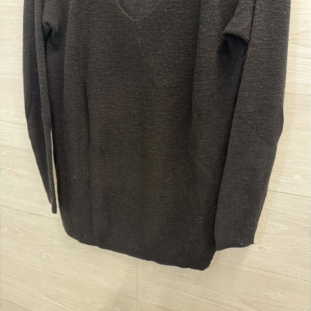 Banana Republic Black Knit Long Sleeve Top Extra Small