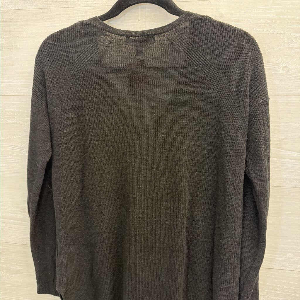 Banana Republic Black Knit Long Sleeve Top Extra Small