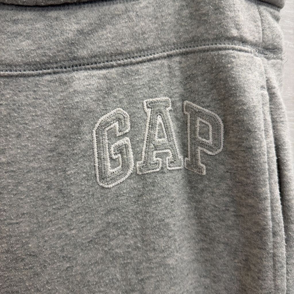 Gap Grey Logo Wide Leg Sweatpants Large