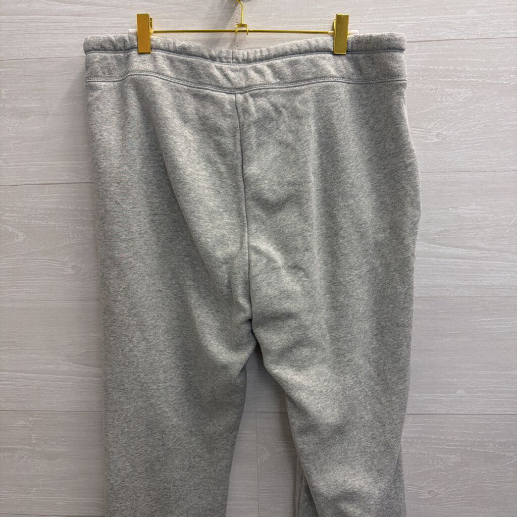 Gap Grey Logo Wide Leg Sweatpants Large
