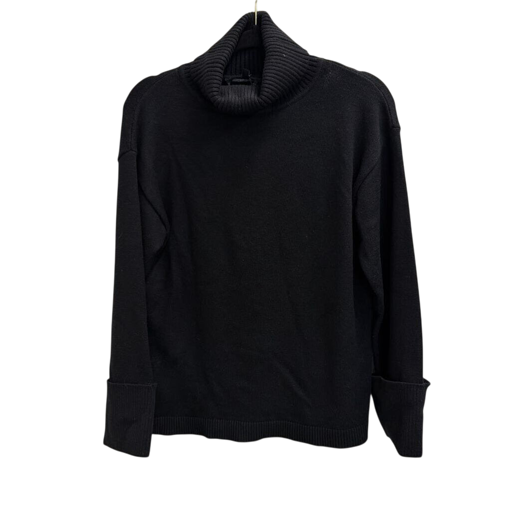 English Factory Black Knit Turtleneck Sweater Extra Small