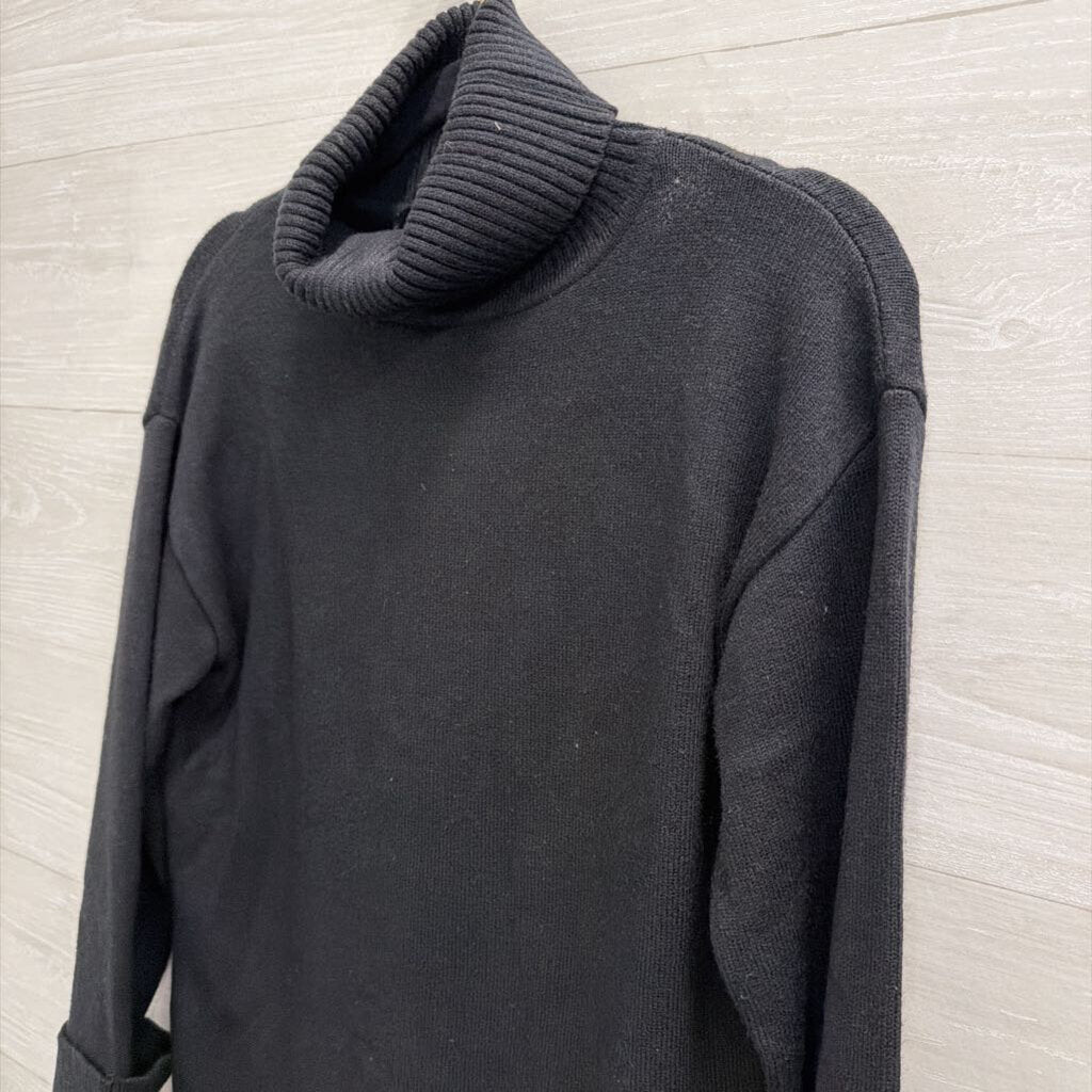 English Factory Black Knit Turtleneck Sweater Extra Small