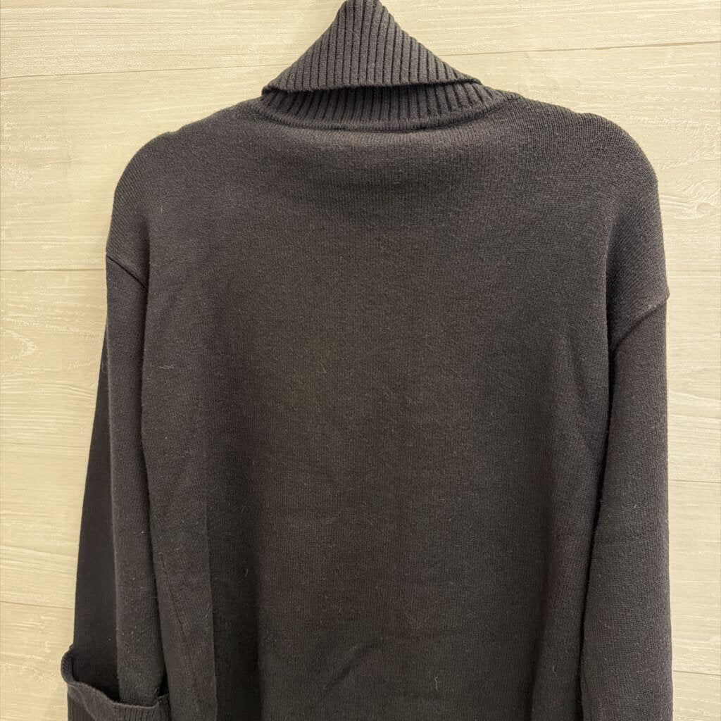 English Factory Black Knit Turtleneck Sweater Extra Small