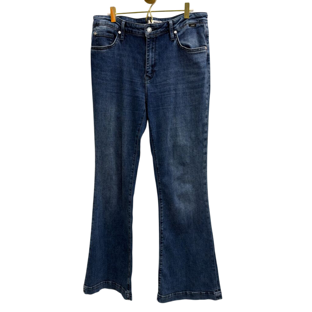 Mavi MEdium Wash Sydney High Rise Flare Jeans 31