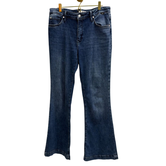 Mavi MEdium Wash Sydney High Rise Flare Jeans 31