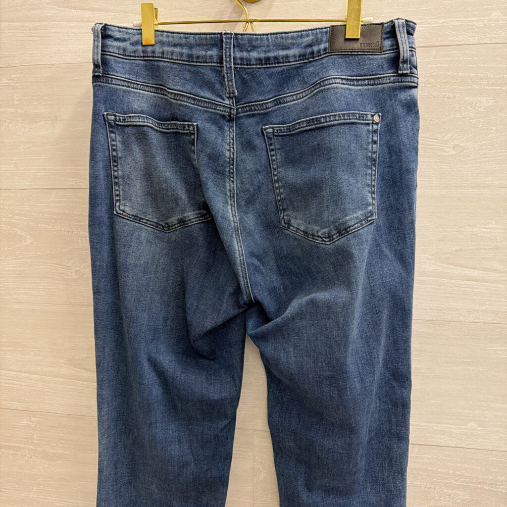 Mavi MEdium Wash Sydney High Rise Flare Jeans 31