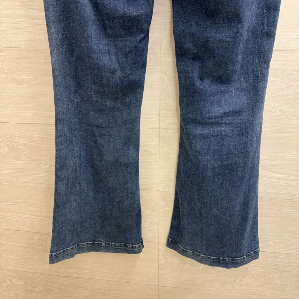 Mavi MEdium Wash Sydney High Rise Flare Jeans 31